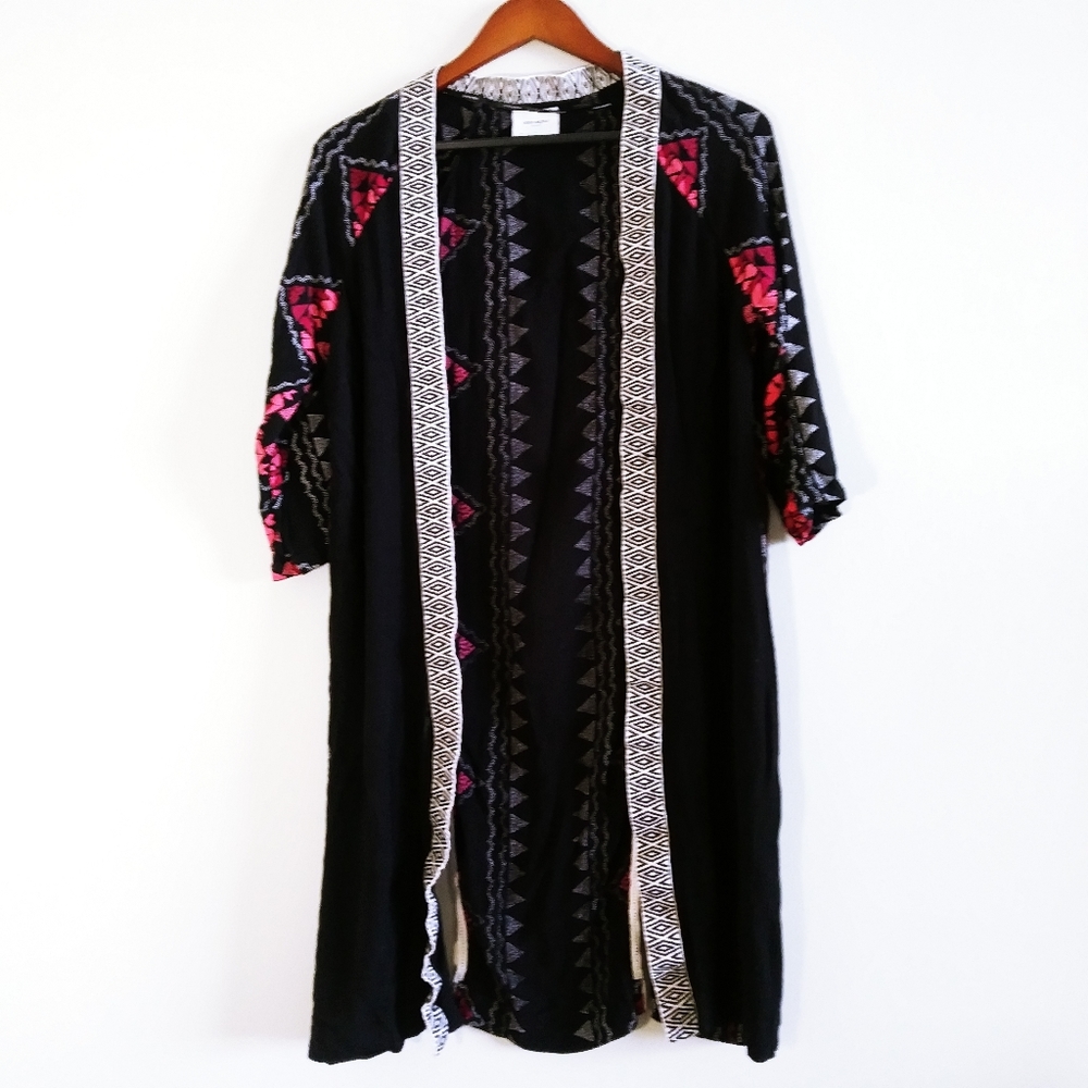 Vero Moda Women Black Patterned Light Cardigan S